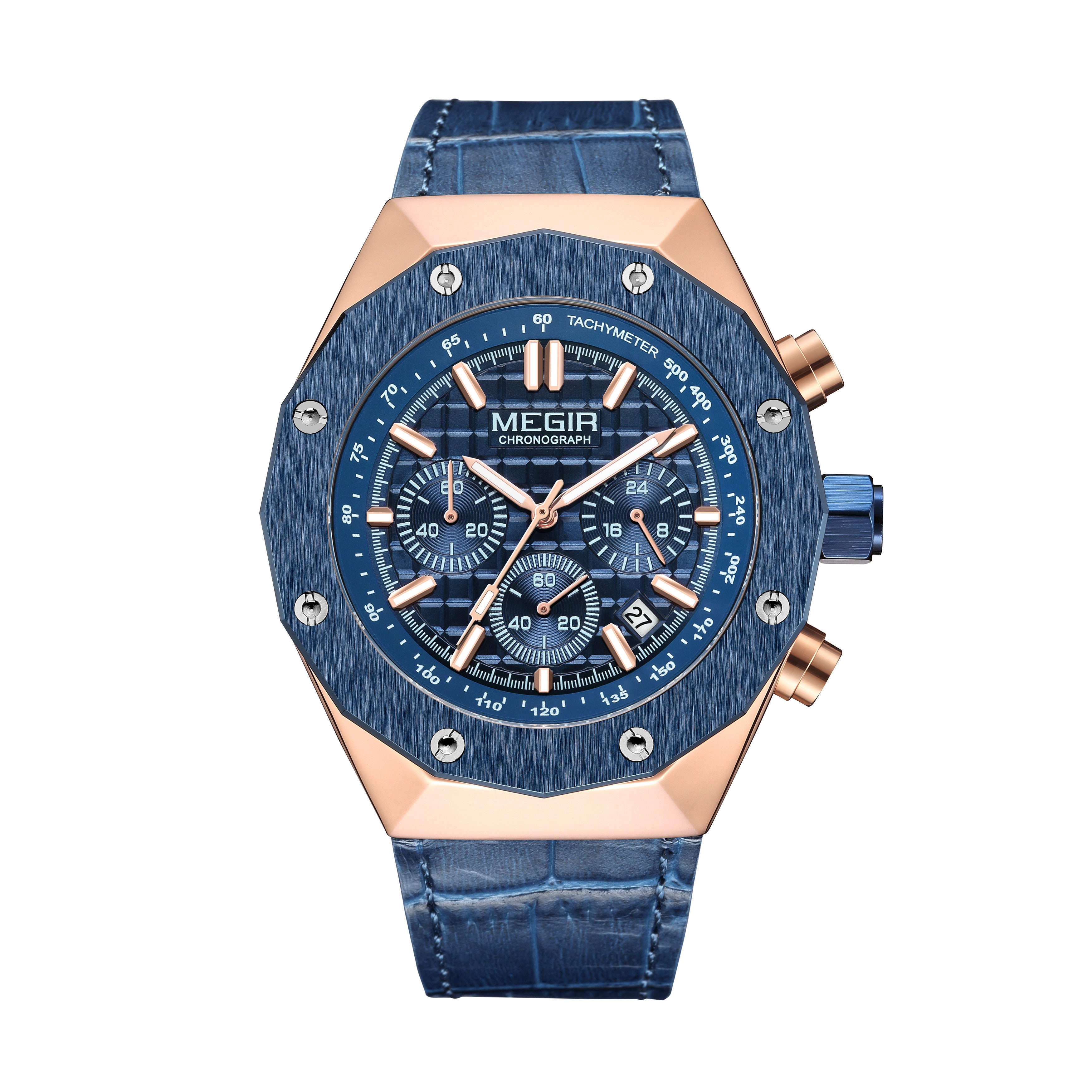 MEGIR Relogio Masculino Luxury Business Men Watches Fashion Military Watch Date Luminous Casual Quartz Wristwatch Man Clock 2213